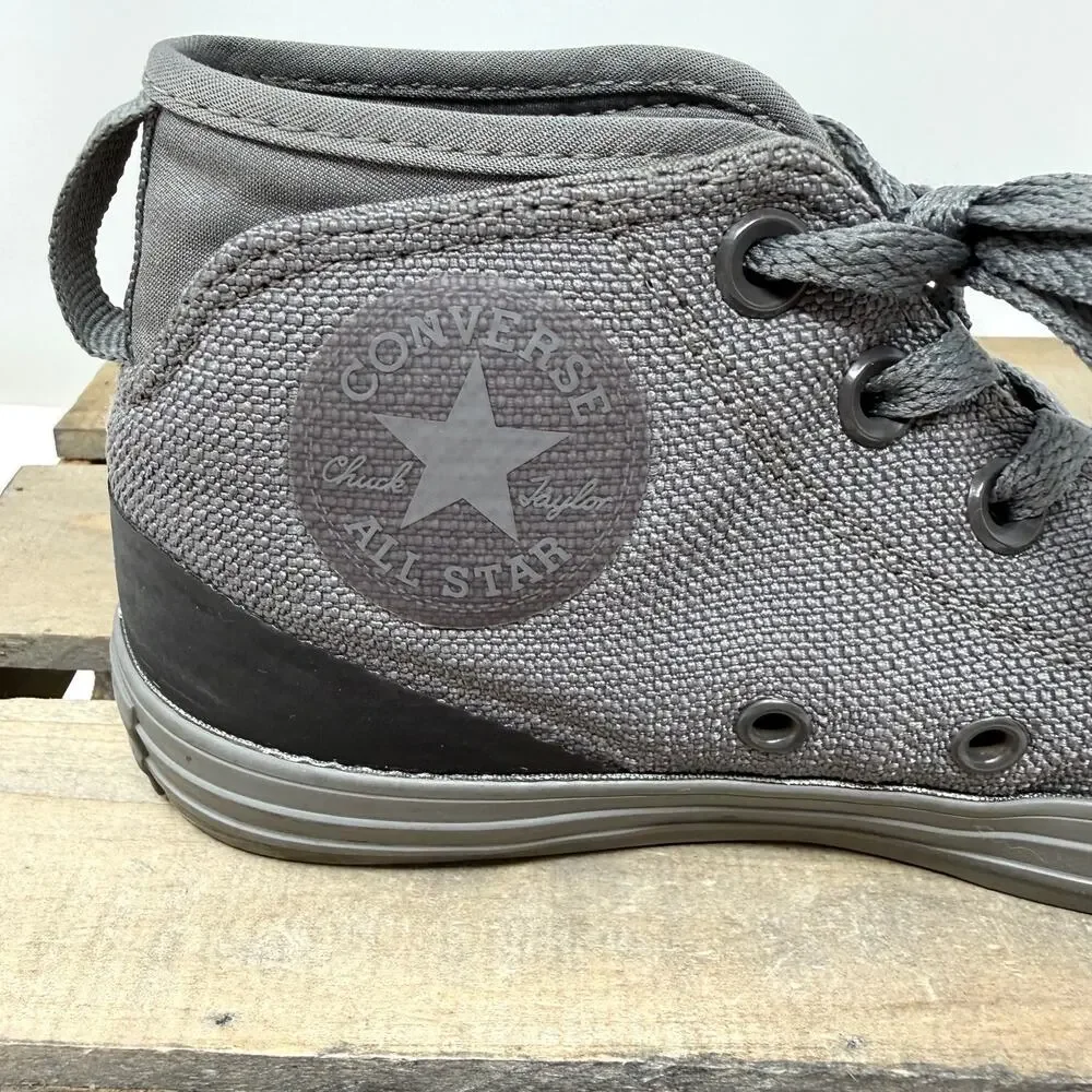 Converse Kids Chuck Taylor All Star Syde Street High Top Sneakers Grey Size 13